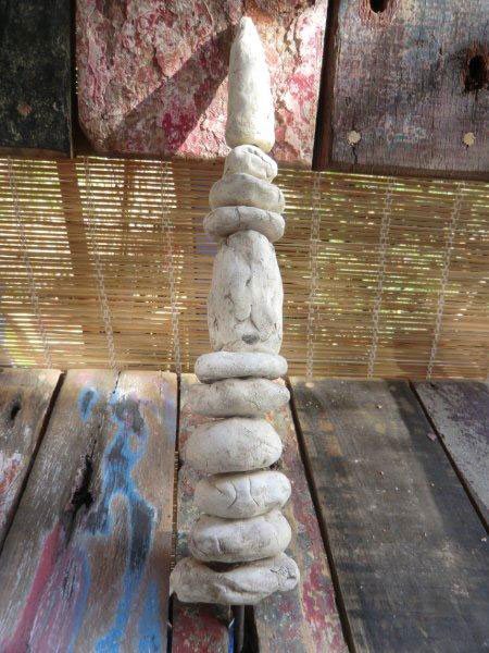 Gartenstele aus Keramik als hübsche Deko - Nr.: 172 Gartenstele aus Keramik als hübsche Deko - Nr.: 172